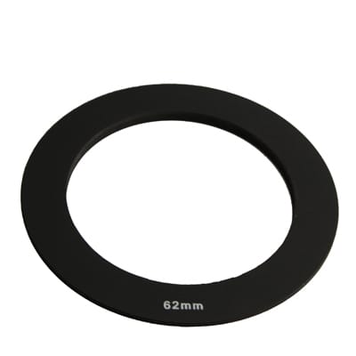 62mm Square Filter Stepping Ring (Black)