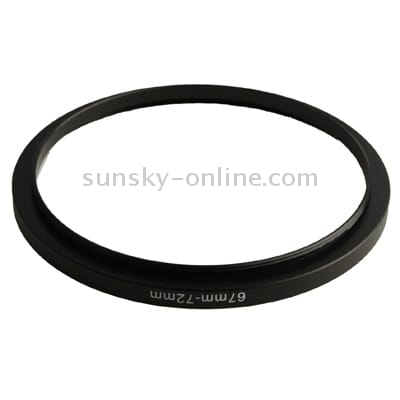 67mm-72mm Lens Stepping Ring (Black)