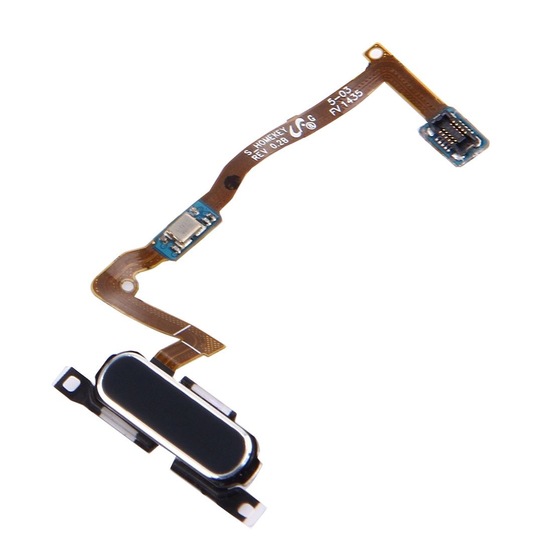 Home Button with Flex Cable for Galaxy Alpha / G850F(Black)