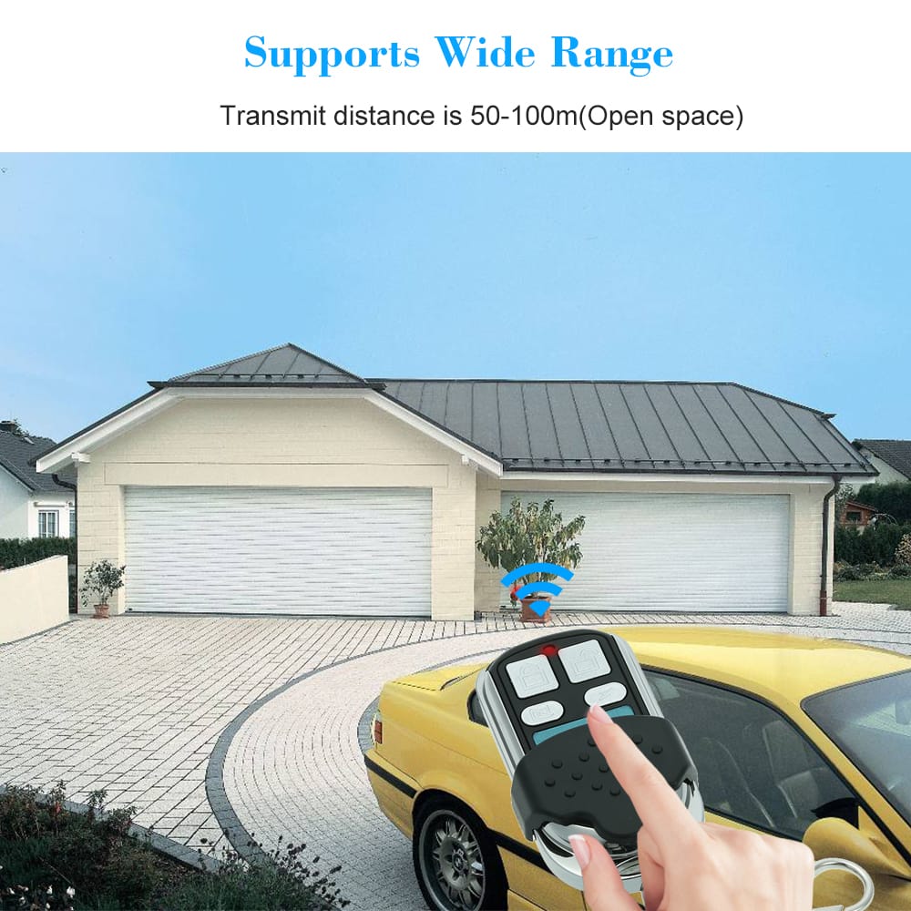 433Mhz 4 Buttons Copy Cloning Duplicator Remote Control