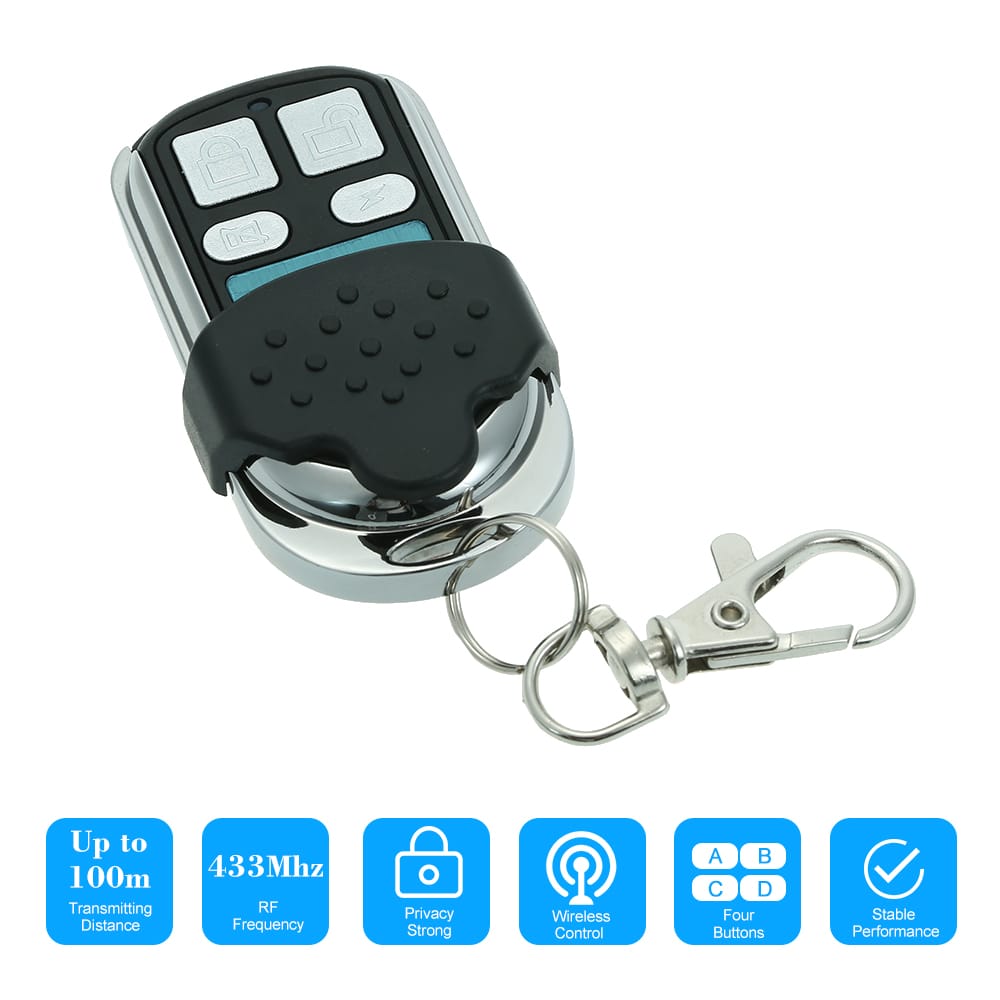 433Mhz 4 Buttons Copy Cloning Duplicator Remote Control