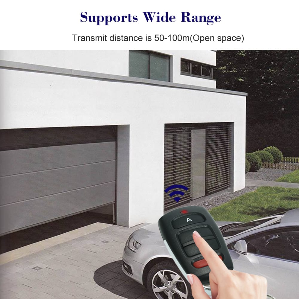 315MHz 4 Buttons Touch Switch Copying Transmitter Cloning