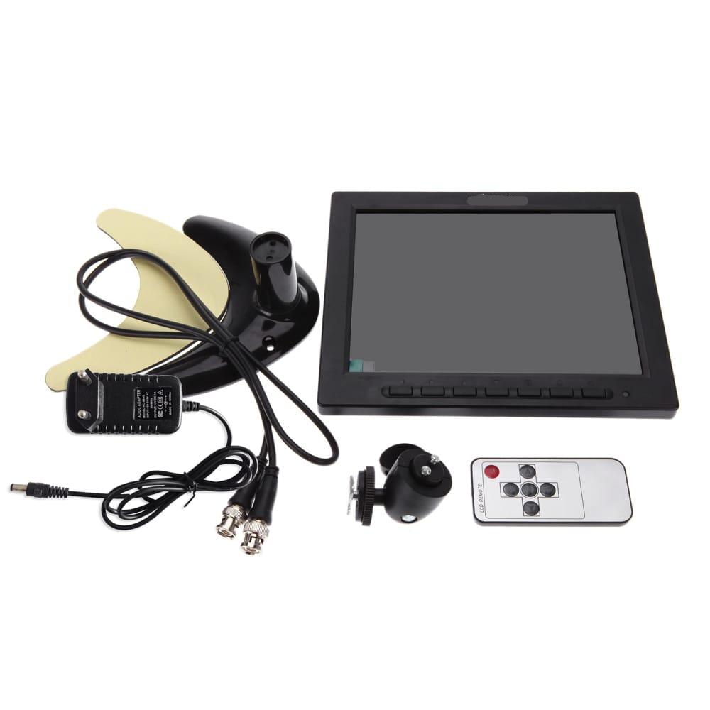 8" TFT LCD Color Video Monitor Screen VGA BNC AV Input for - 1