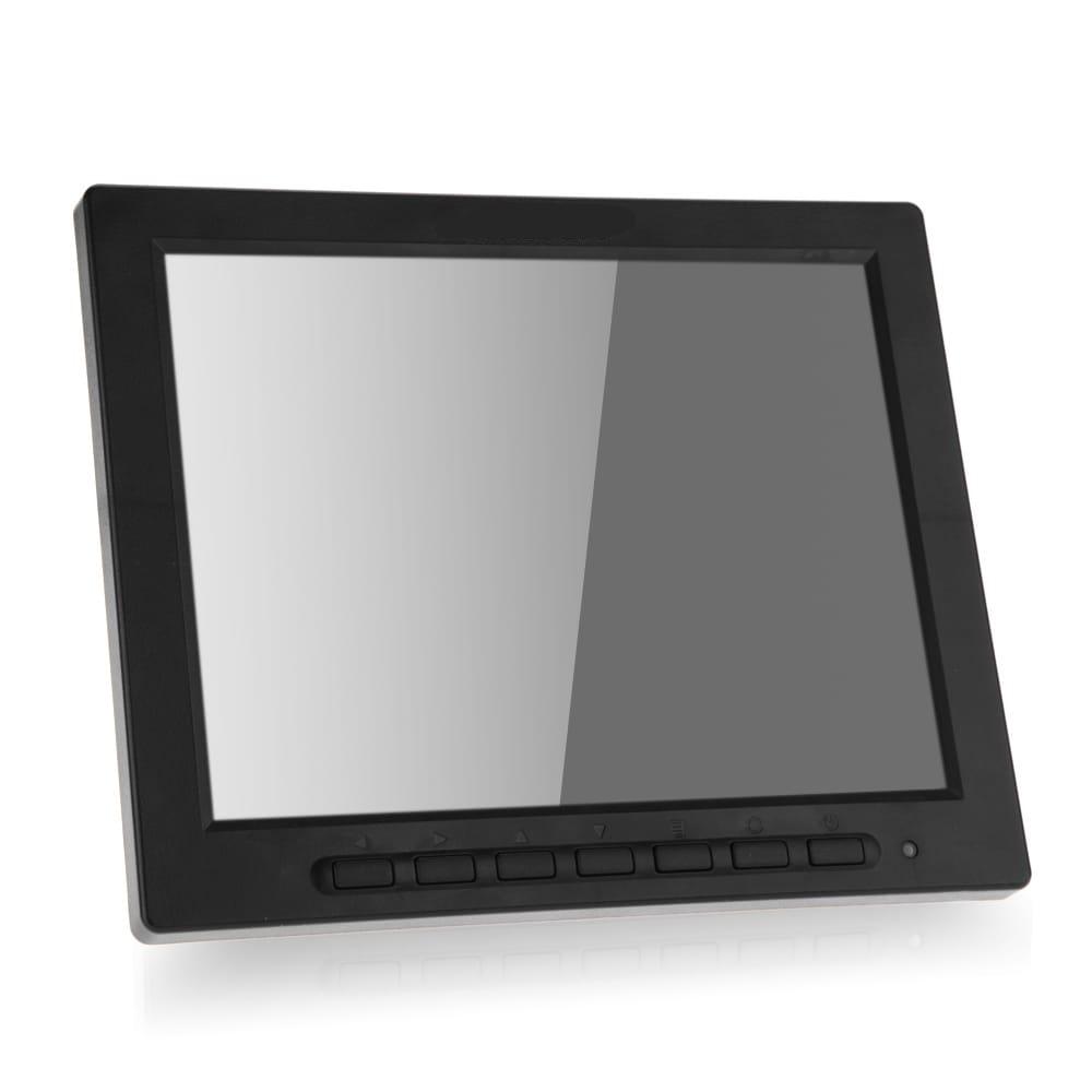 8" TFT LCD Color Video Monitor Screen VGA BNC AV Input for - 1