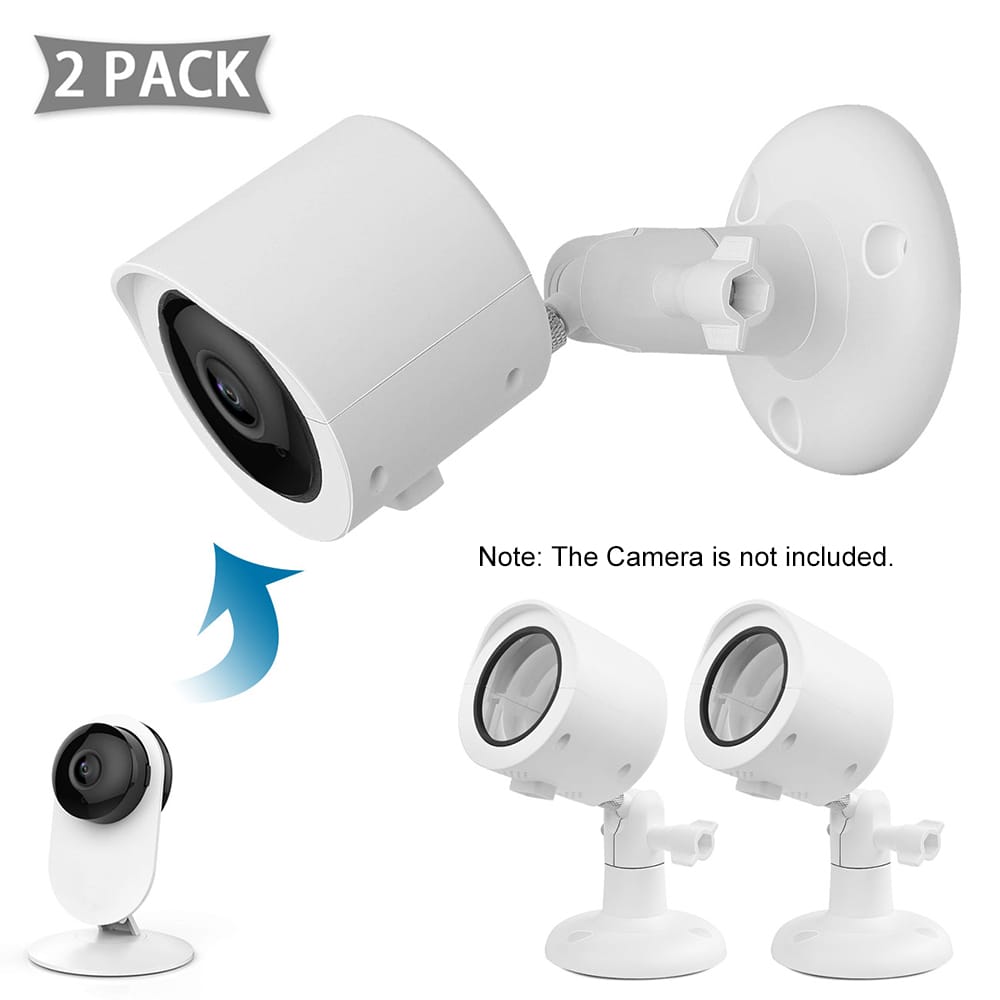 2PCS/Set Wall Mount for YI Home Camera Wall Mounted 360 - 2