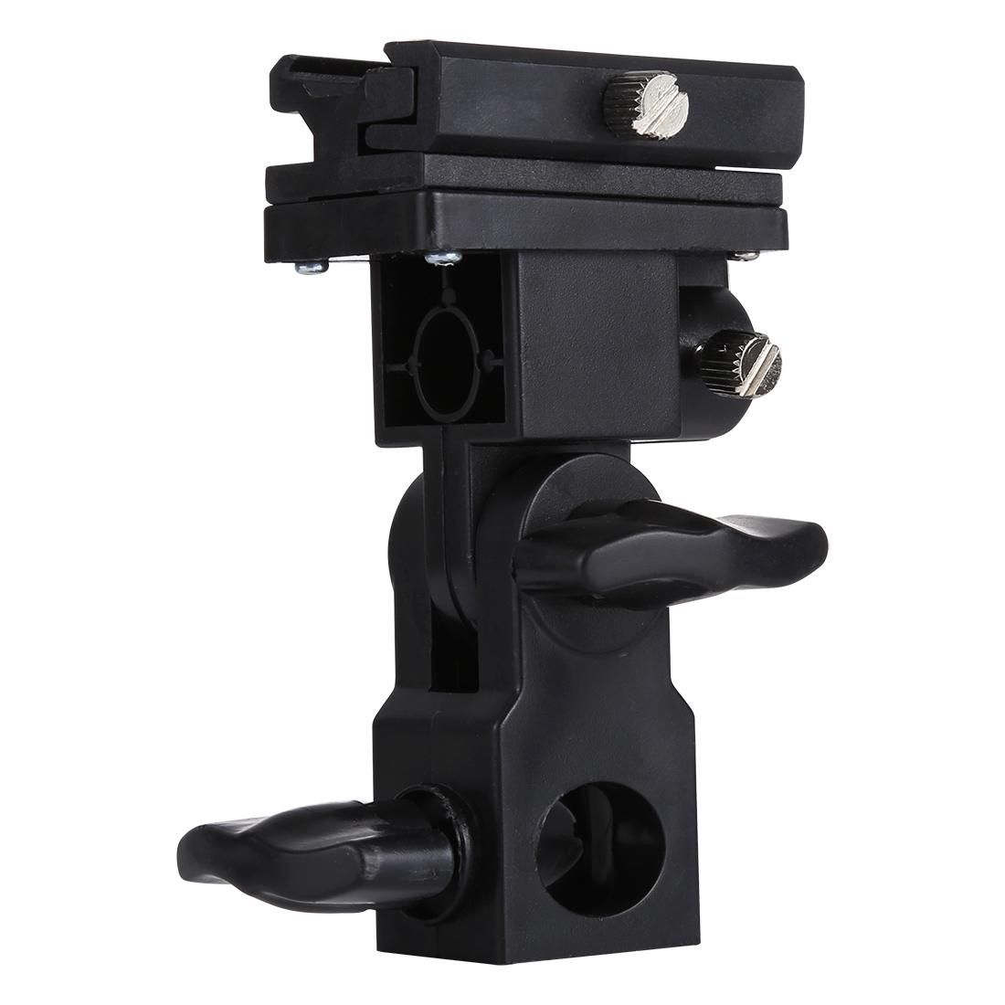 B Type Flash Light Stand Bracket (Black)