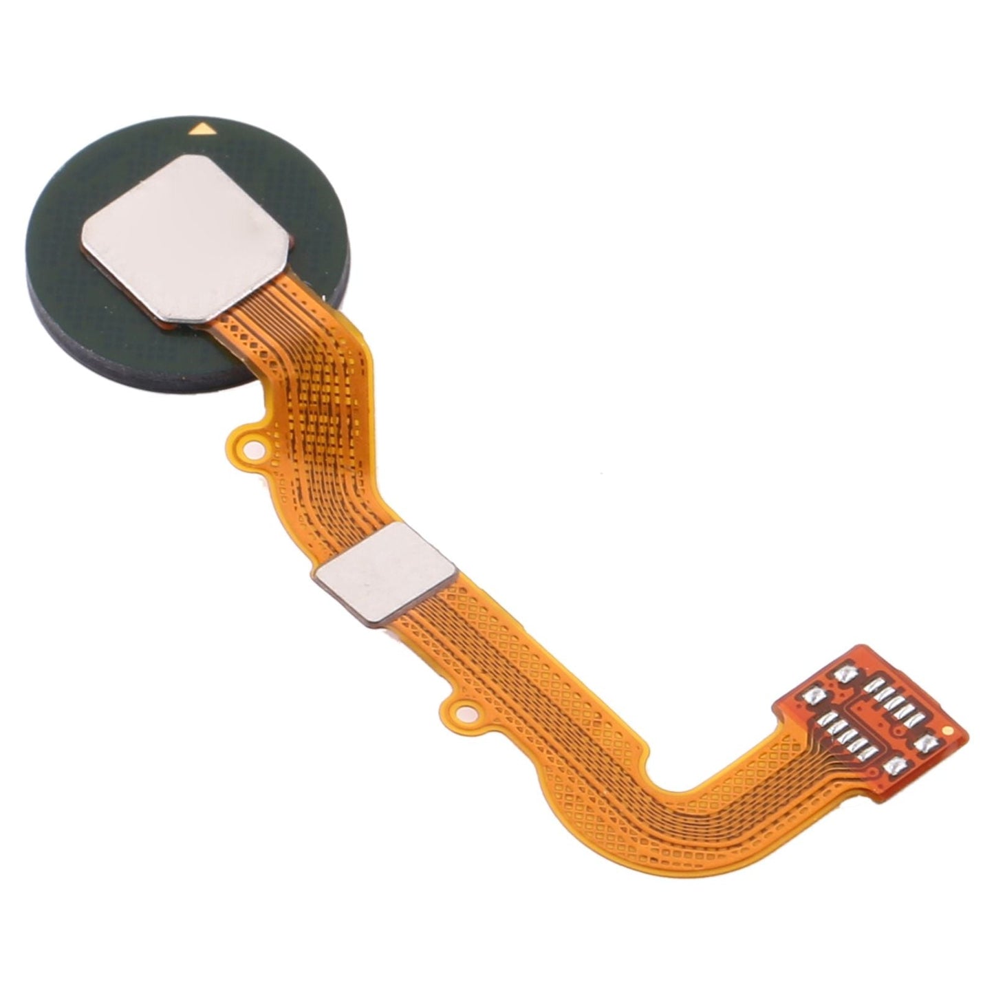 Fingerprint Sensor Flex Cable for Xiaomi Redmi 9 M2004J19G M2004J19C (Black)