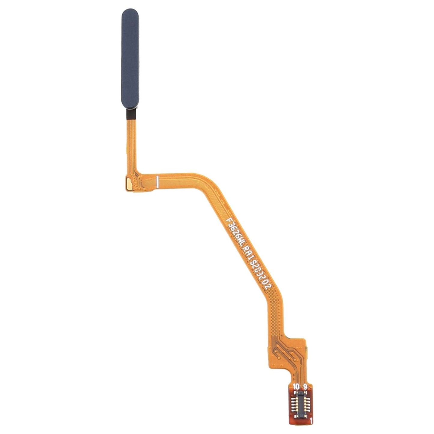 Fingerprint Sensor Flex Cable for Xiaomi Redmi Note 9S / Redmi Note 9 Pro / Redmi Note 9 Pro Max (Black)