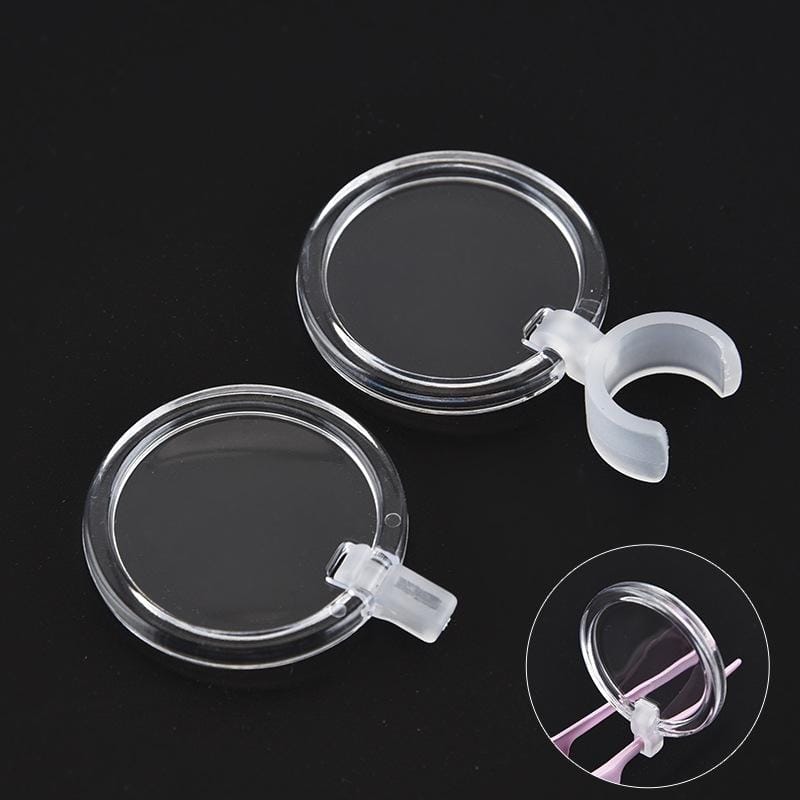 10 PCS Earpick Magnifier Portable Rotatable Earwax Auxiliary Tool (Ear Tweezers Type)