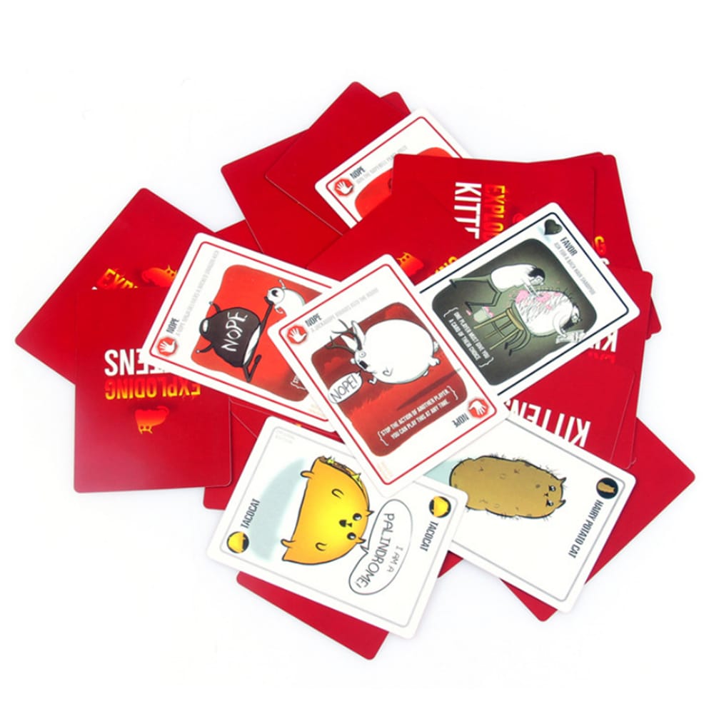 Recreation Card Exploding Kitten Card Pastime Adult Leisure - 2