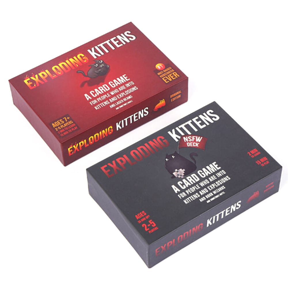 Recreation Card Exploding Kitten Card Pastime Adult Leisure - 2
