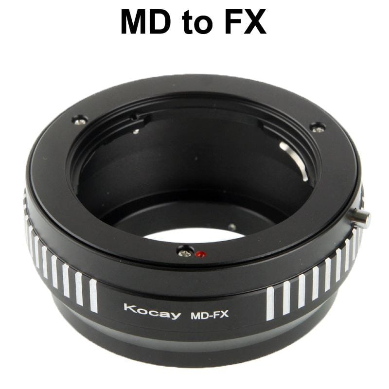 MD Lens to FX Lens Mount Stepping Ring (Black)
