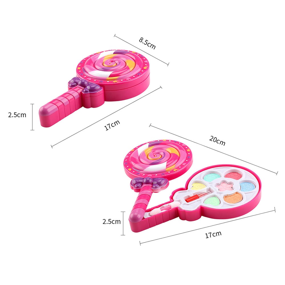 Girls Makeup Kit for Kids Kids Washable Makeup Set Girls - Lollipop appearance