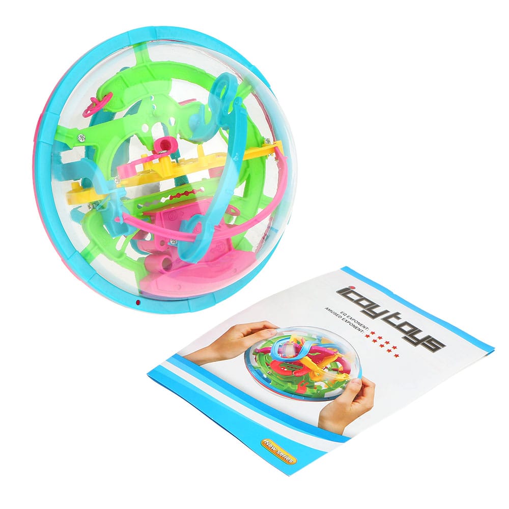 3D Spherical Maze Intellect Ball Balance Game Magical Puzzle