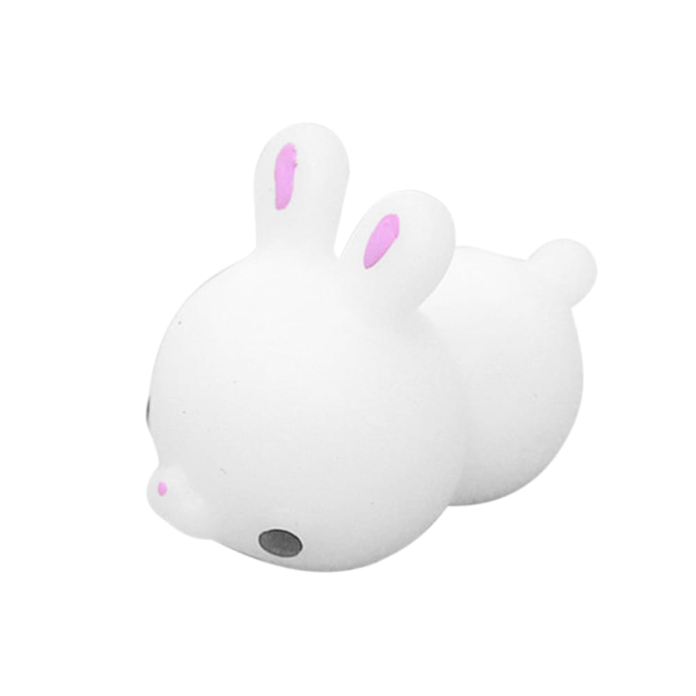 Rabbit with Round Eye Colorful Adorable Cute Animal Hand - 16