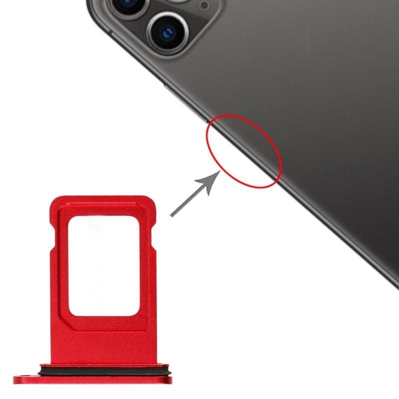 SIM Card Tray for iPhone 11 (Red)
