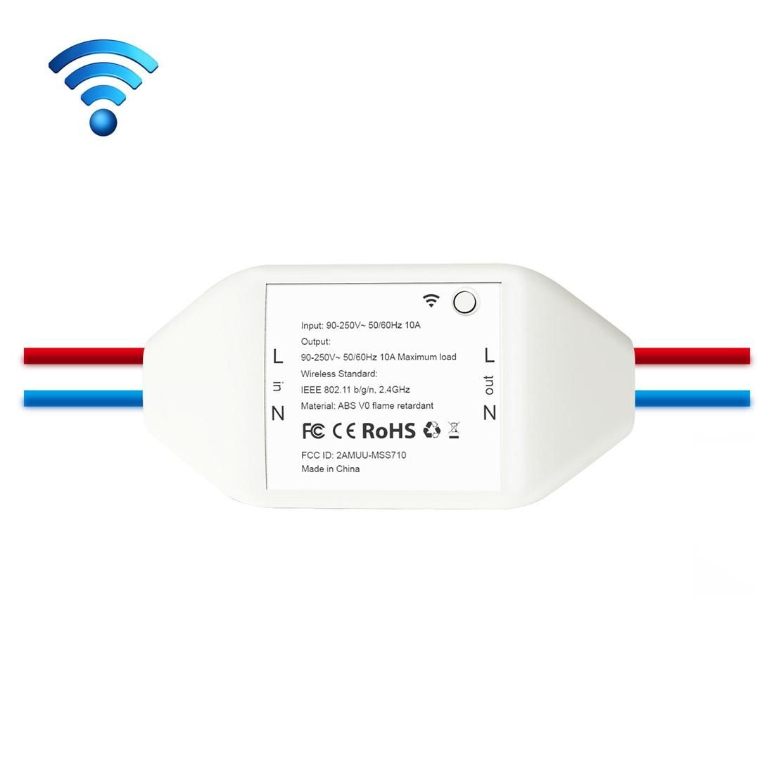 Meross MSS710 WiFi Smart Wireless Remote Control Module Power Switch Works with Alexa & Google Home, Support IFTTT