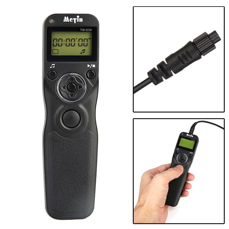 Timer Remote Control for Olympus E1 / E3 / E5 / E10 / E20 (Black)