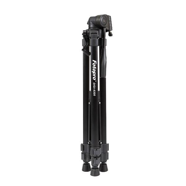 Fotopro DIGI-9300 Adjustable 565mm-1570mm 4kg Burden Three-dimensional Head Aluminium Alloy Tripod Holder Stand Mount with Carry Bag for Card Machine & DSLR & DV Digital Camera