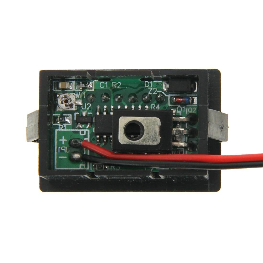 V33D 2 Wires Green Light Display Mini Digital Voltage Meter, Measure Voltage: DC 4.5-120V (Style3)
