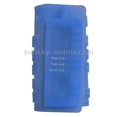 109 Keys Flexible Keyboard (Blue)