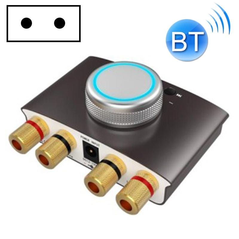 168MNI Car HIFI Amplifier Audio, Support MP3 / Bluetooth, EU Plug