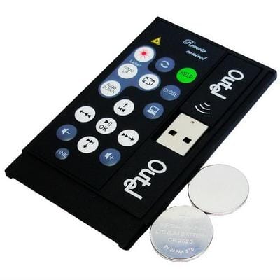 Intelligent Wireless USB Laptop Notebook Remote Control Supports VISTA (Black)