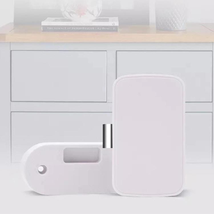 T1 Bluetooth + APP Smart Drawer Lock Invisible Lock (White)