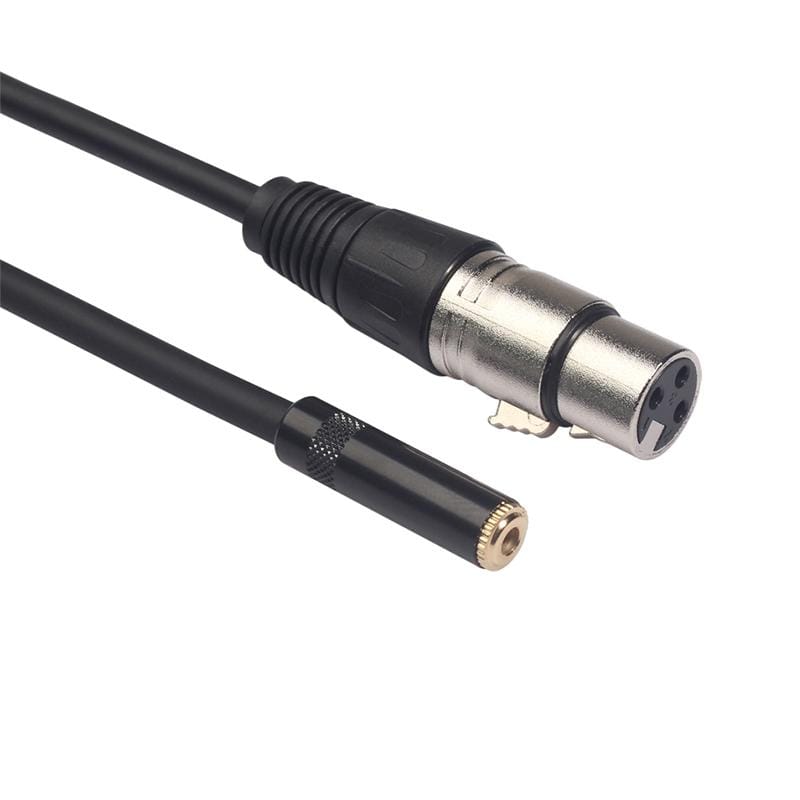 TC227K18-03 3.5mm Female to XLR Female Audio Cable, Length: 0.3m