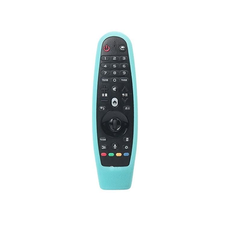 Suitable for LG Smart TV Remote Control Protective Case AN-MR600 AN-MR650a Dynamic Remote Control Silicone Case (Turquoise Blue)