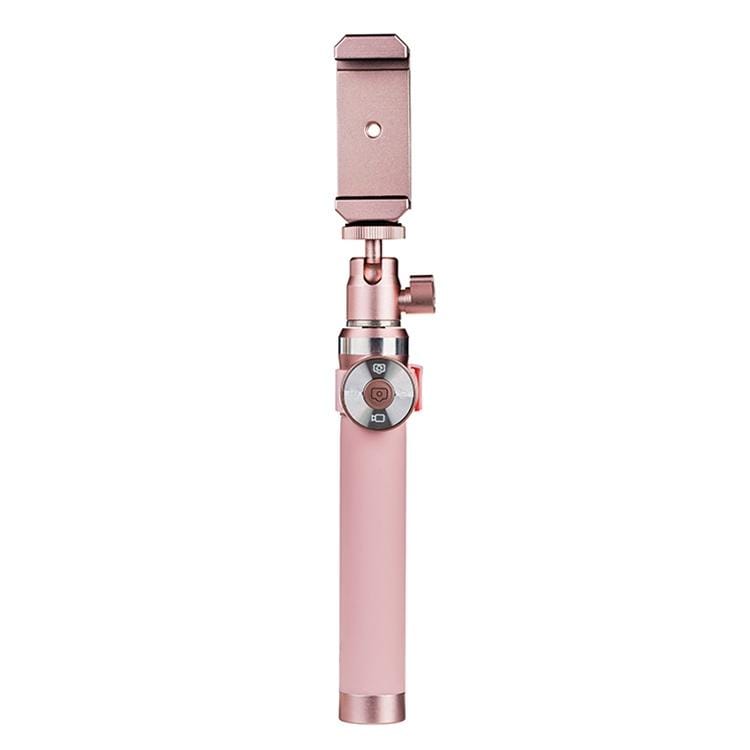 CYKE BR12 Wireless Bluetooth Selfie Stick Kit for 4.0 - 5.5 inch Phones, with Remote Control (Pink)