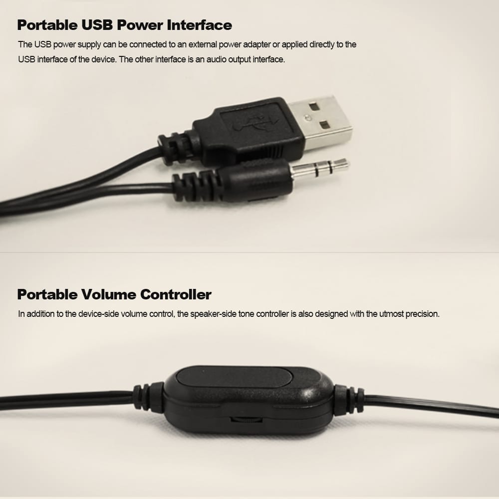 SADA V-160 USB Wired Wooden Combination Speakers Computer