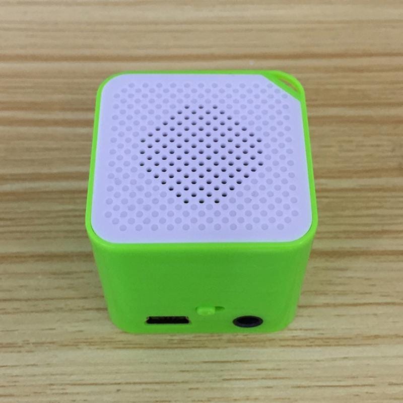 Portable MP3 Player Mini Sport Music Player Walkman, Support USB Micro SD TF Card (Green)