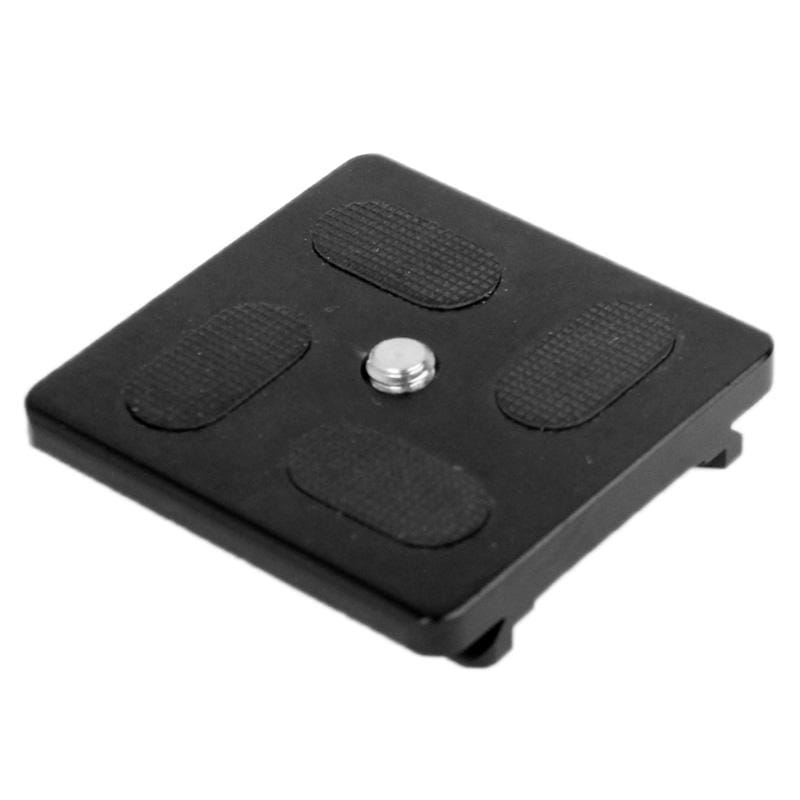 Aluminum Quick Release Plate for Tripod QR-1 (Black)