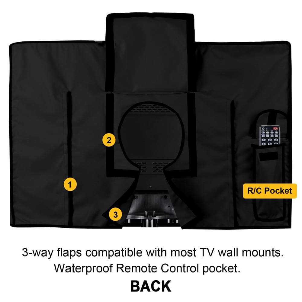 Outdoor TV Cover 65" - 70" Waterproof Dustproof Television - 65"-70"