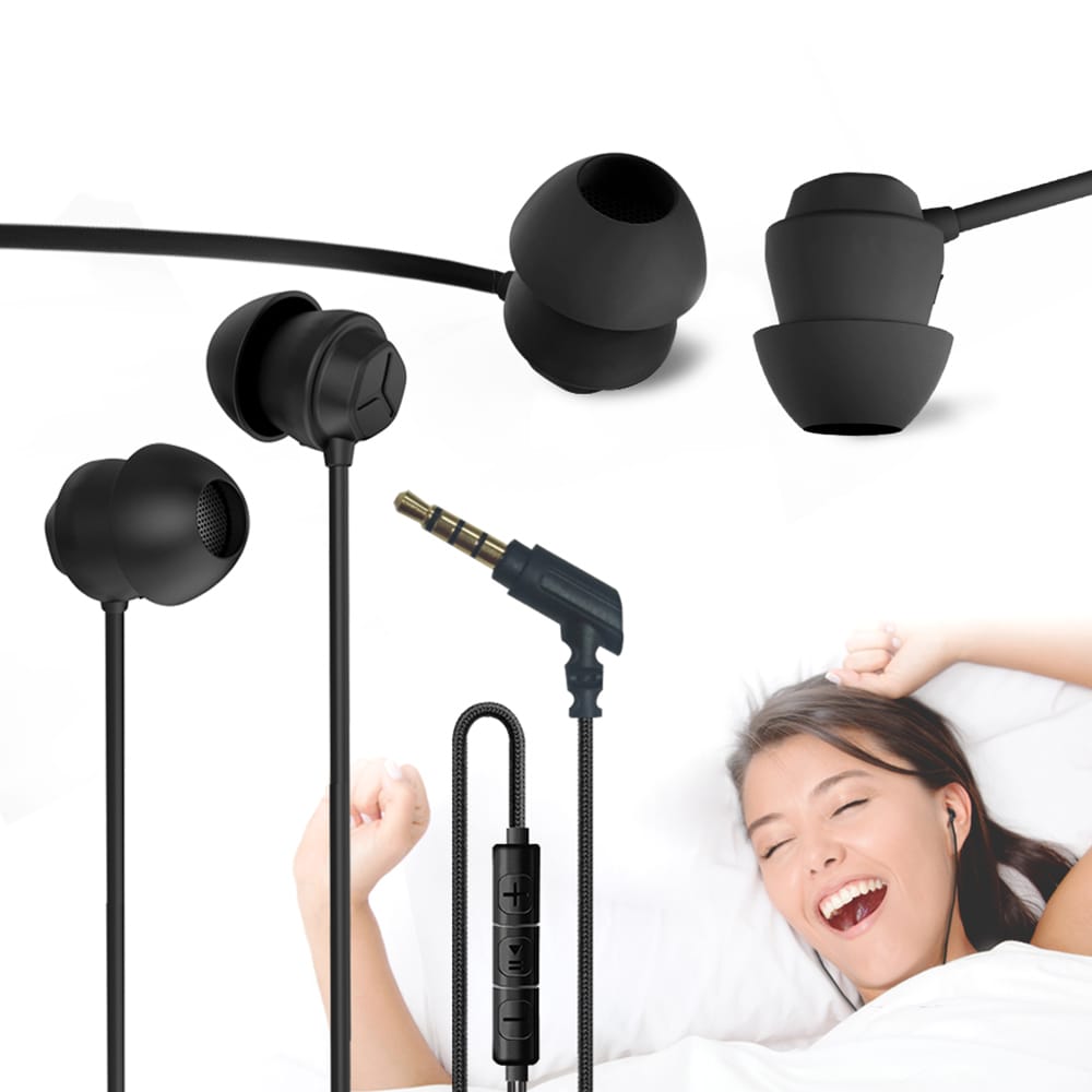X110 Sleep Earphones Anti-noise In-ear Headphones Ultra-soft