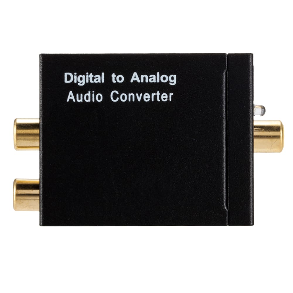 3.5mm Digital to Analog Audio Converter Optical Fiber