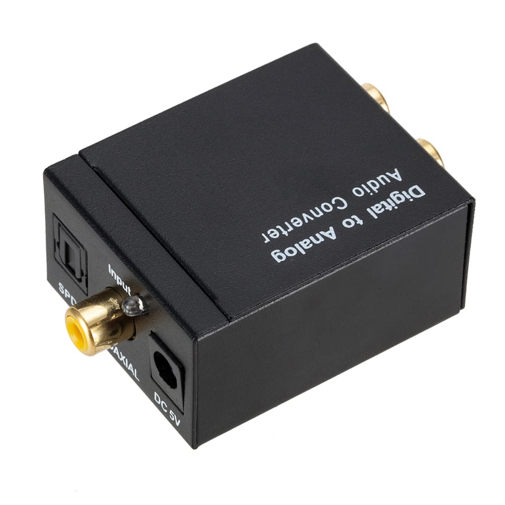 3.5mm Digital to Analog Audio Converter Optical Fiber