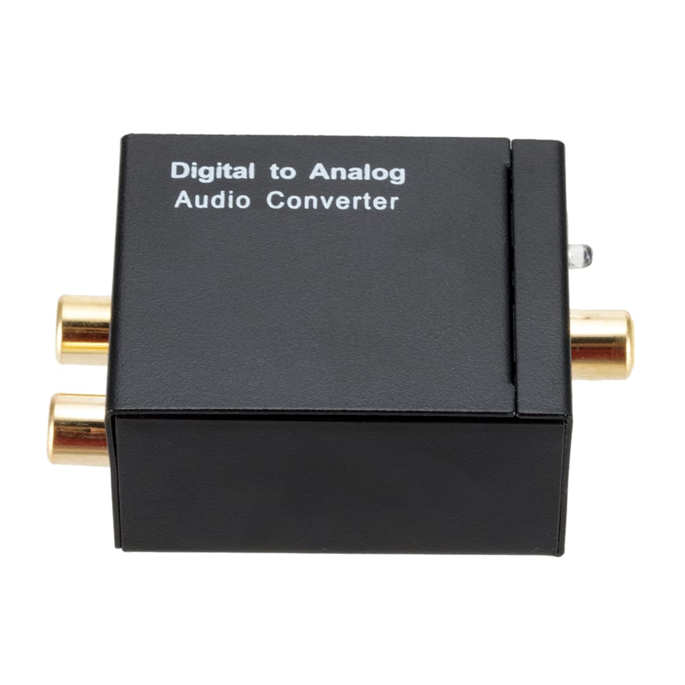3.5mm Digital to Analog Audio Converter Optical Fiber