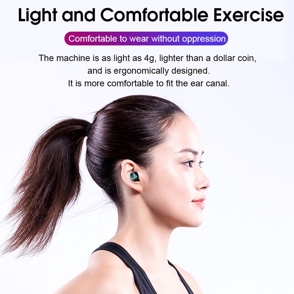 S11 Bluetooth 5.0 TWS Earbuds True Wireless Headphones with - Digital Display