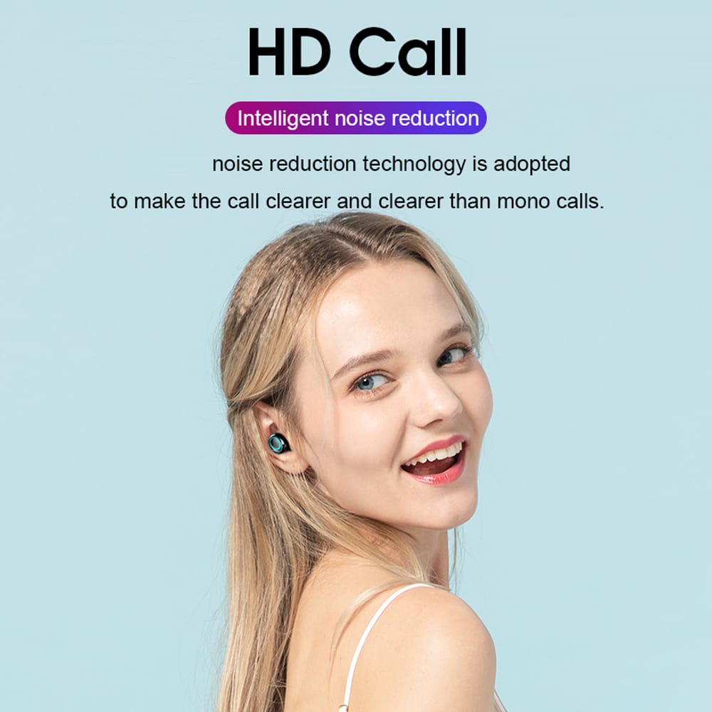 S11 Bluetooth 5.0 TWS Earbuds True Wireless Headphones with - Digital Display