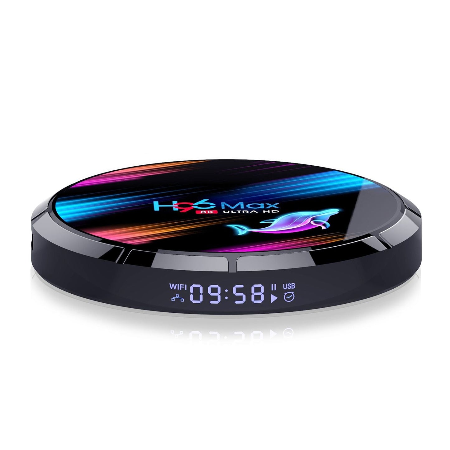 H96 Max X3 Smart Android 9.0 TV Box S905X3 Cortex-A55 Quad - UK 64G