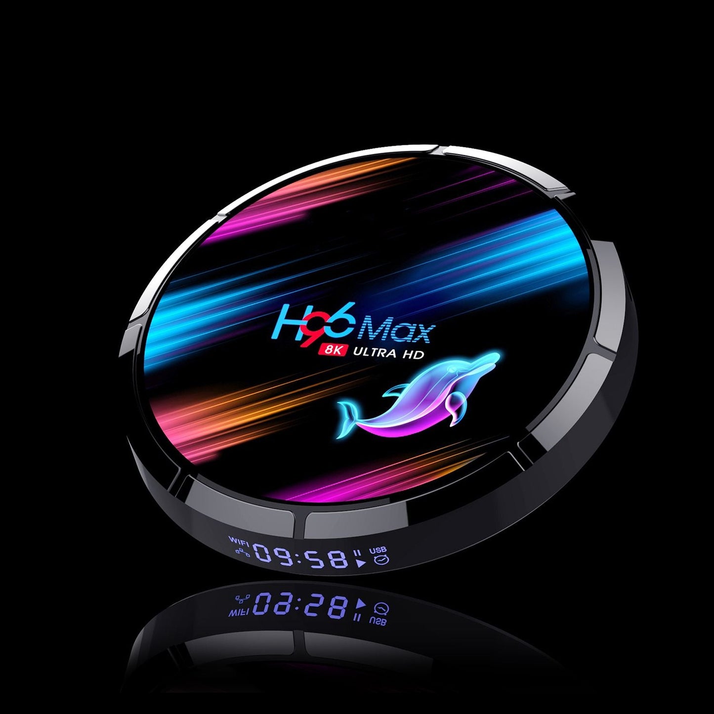 H96 Max X3 Smart Android 9.0 TV Box S905X3 Cortex-A55 Quad - UK 64G