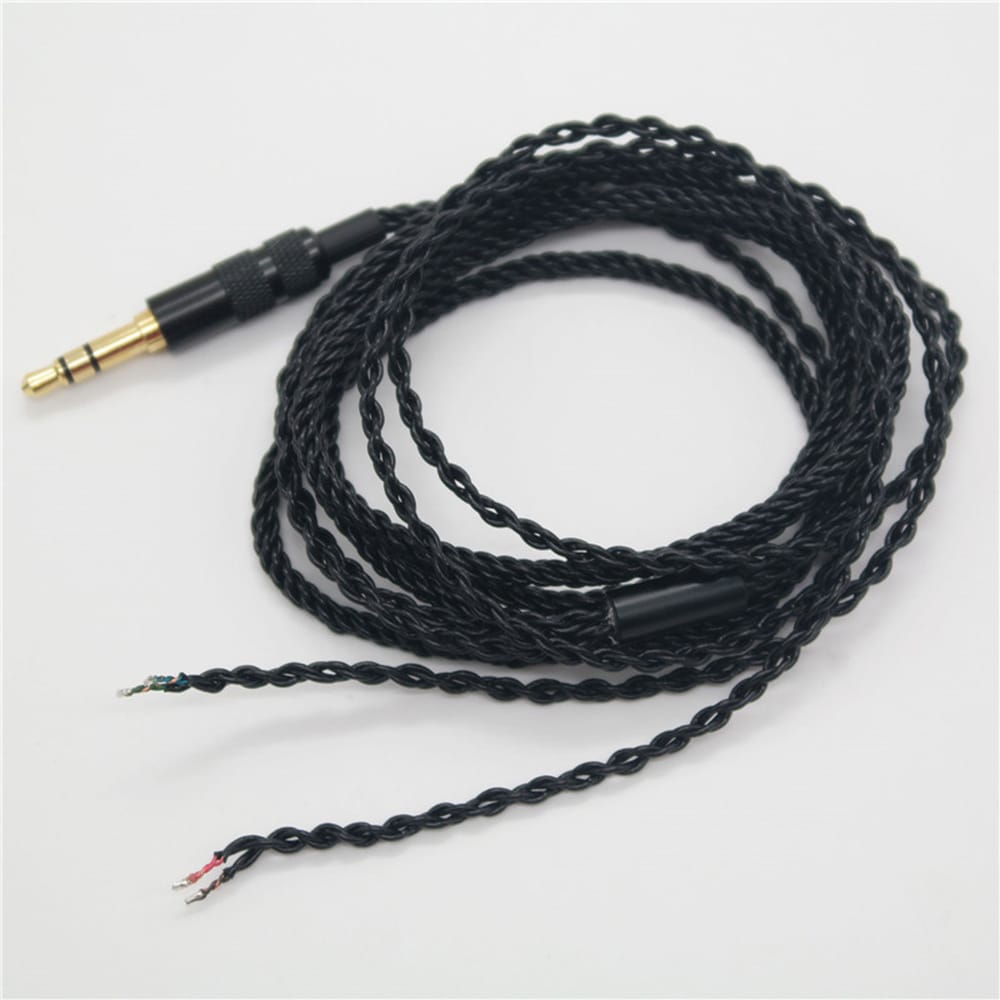 DIY Earphone Cable Replacement 3.5mm Male Jack to Bare End