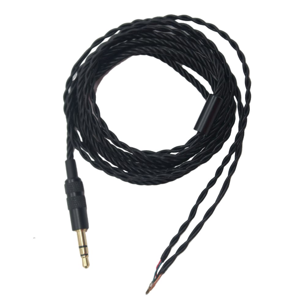 DIY Earphone Cable Replacement 3.5mm Male Jack to Bare End