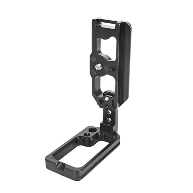 BEXIN for Nikon Z7 / Z6 Push-Pull Type Aluminum Alloy Vertical Shoot Quick Release L Plate Bracket Base Holder