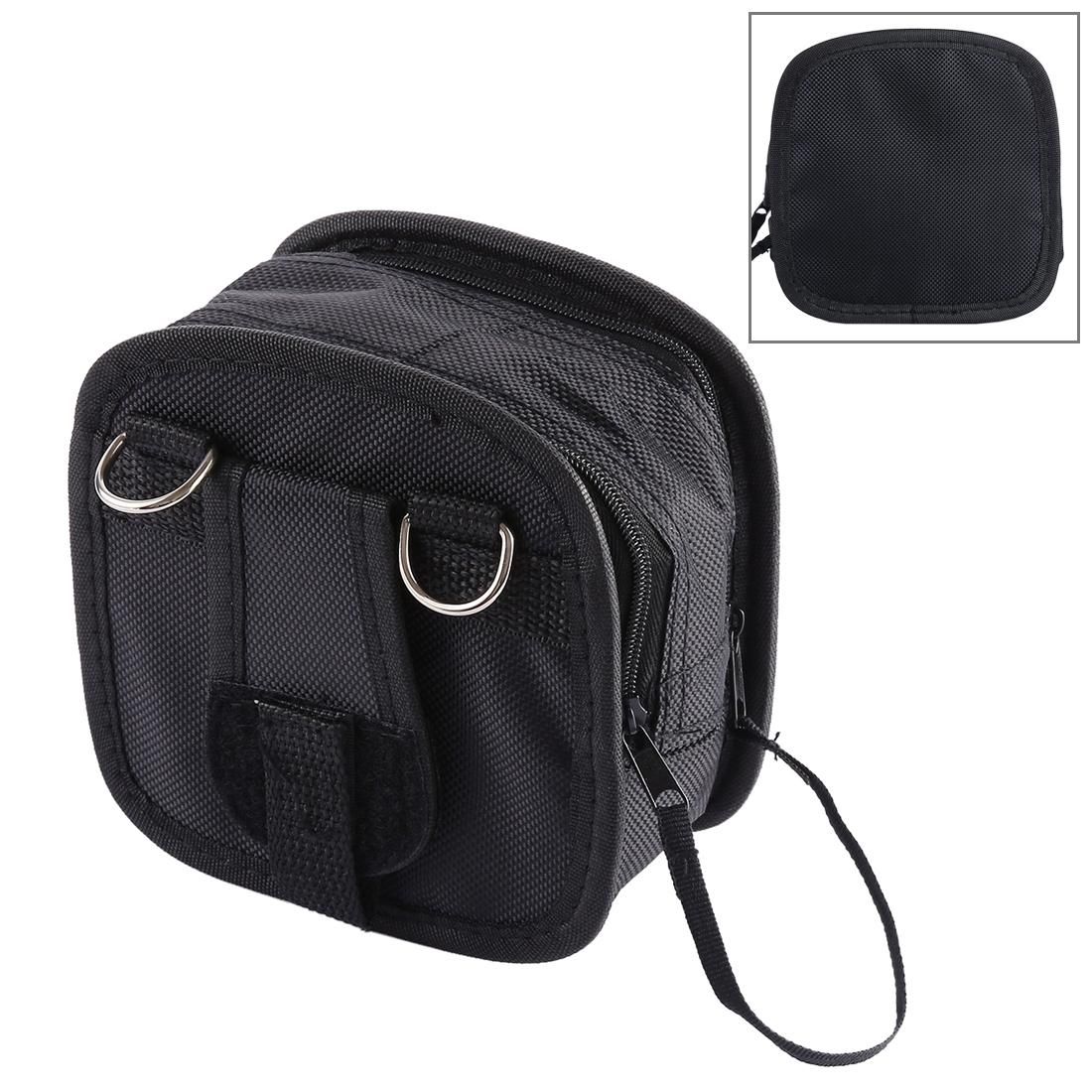 9PCS Nylon Filter Bag with Strap, Size:14�12�6cm (Black)