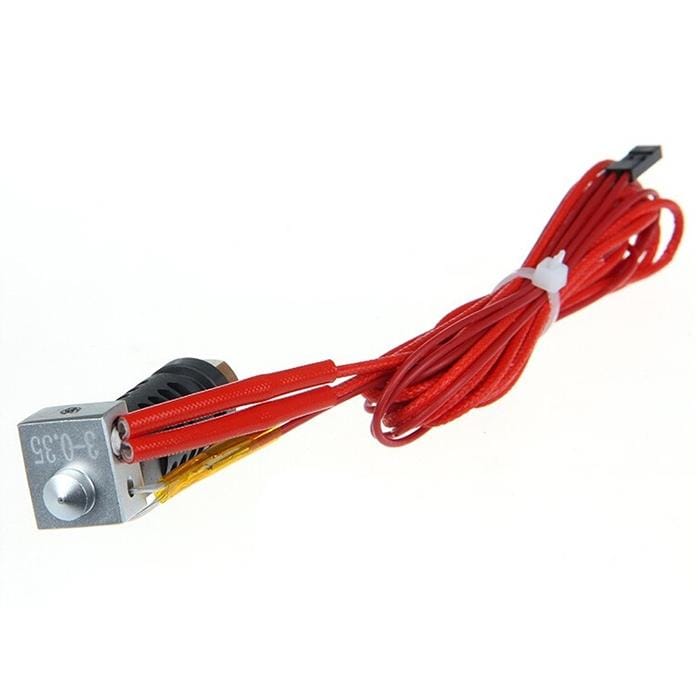 Assembled Peek Short-distance J-head Hot End with Cable