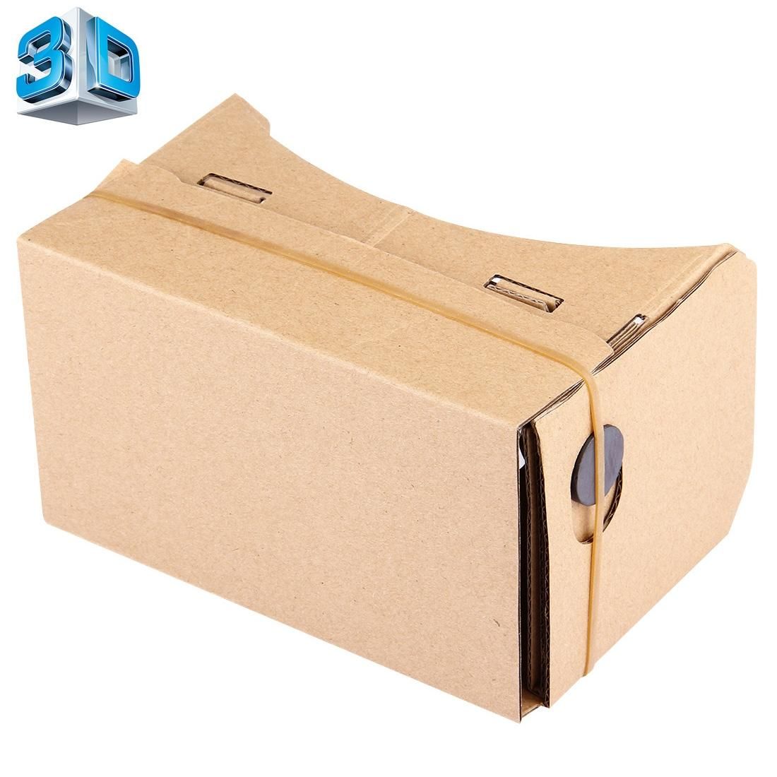 DIY Cardboard 1.0 Virtual Reality VR Glasses 3D Video Glasses for 4 to 6 inch Smartphones