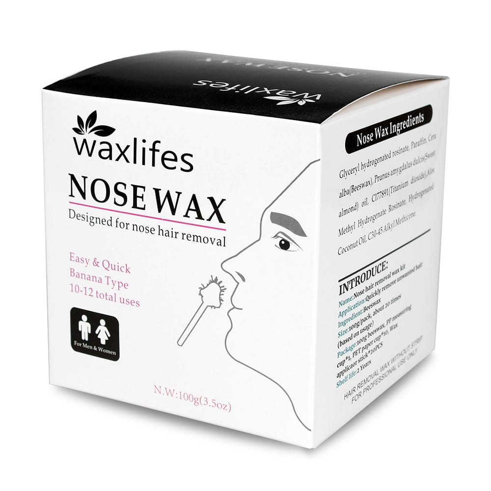 Nose Hair Removal Nose Wax Applicators Wax Beans Kit Safe